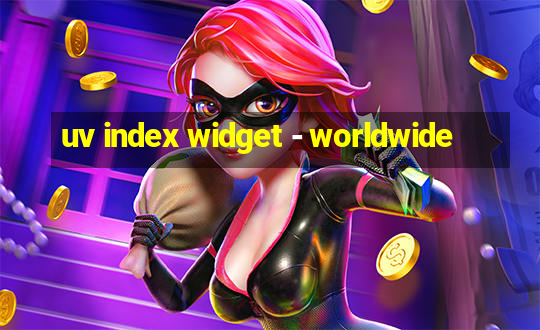 uv index widget - worldwide