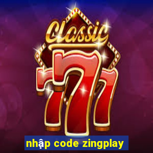 nhập code zingplay