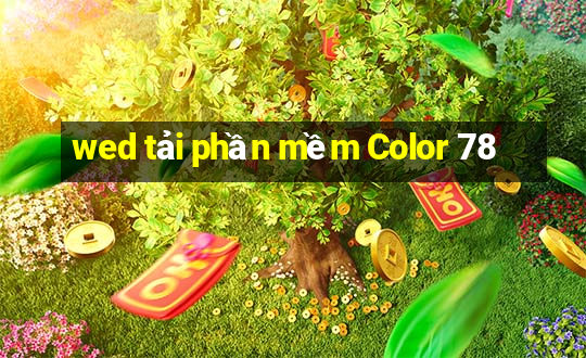 wed tải phần mềm Color 78