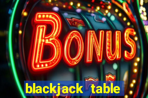 blackjack table game odds