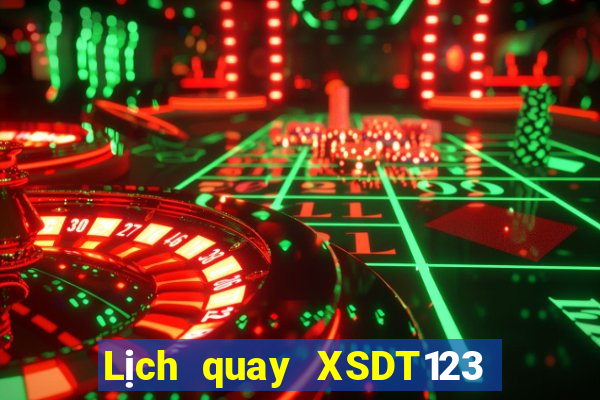 Lịch quay XSDT123 ngày 9