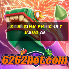 xổ số bình phước 15 tháng 04