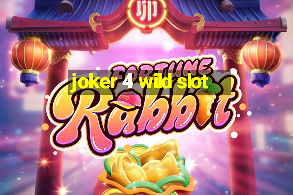 joker 4 wild slot