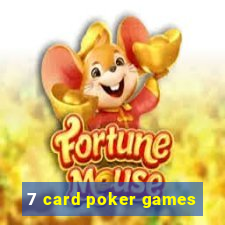 7 card poker games