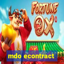 mdo econtract