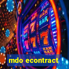 mdo econtract