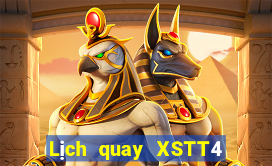 Lịch quay XSTT4 ngày 25