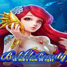 số miền nam 30 ngày