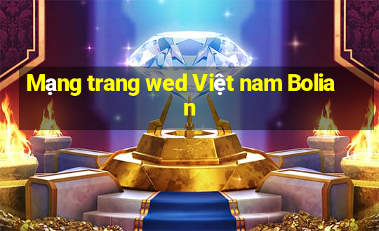 Mạng trang wed Việt nam Bolian