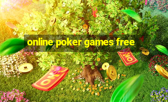 online poker games free