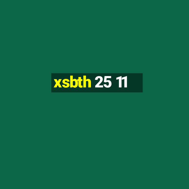 xsbth 25 11