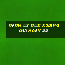 Cách đặt cược XSBINGO18 ngày 22