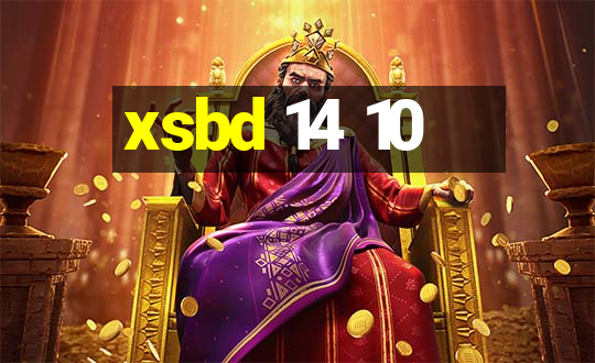 xsbd 14 10