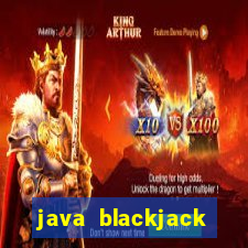 java blackjack while loop