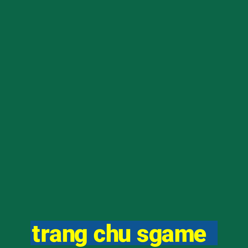 trang chu sgame