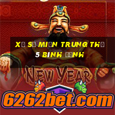 xổ số miền trung thứ 5 bình định