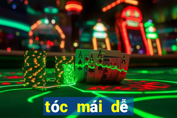 tóc mái dễ bị bết