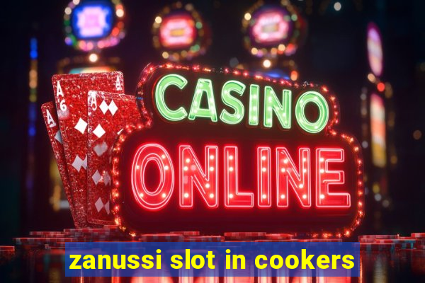 zanussi slot in cookers