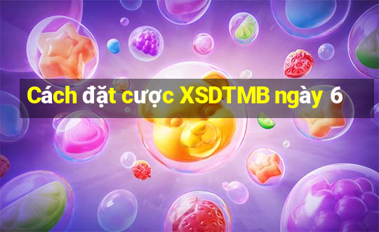 Cách đặt cược XSDTMB ngày 6