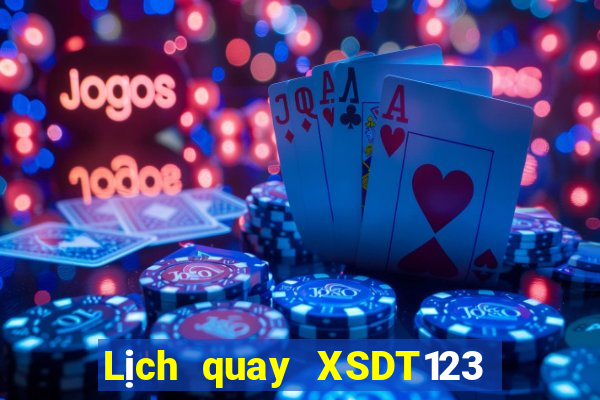 Lịch quay XSDT123 ngày 15