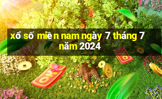 xổ số miền nam ngày 7 tháng 7 năm 2024