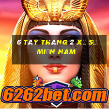 6 tây tháng 2 xổ số miền nam