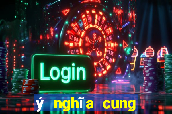 ý nghĩa cung thiên bình