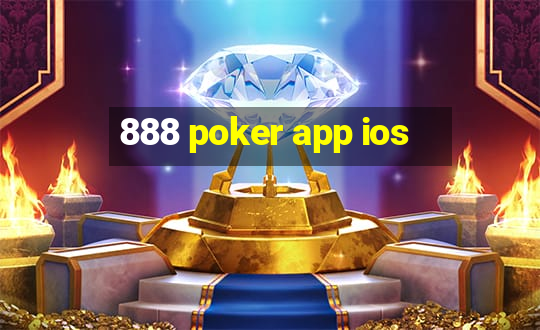 888 poker app ios