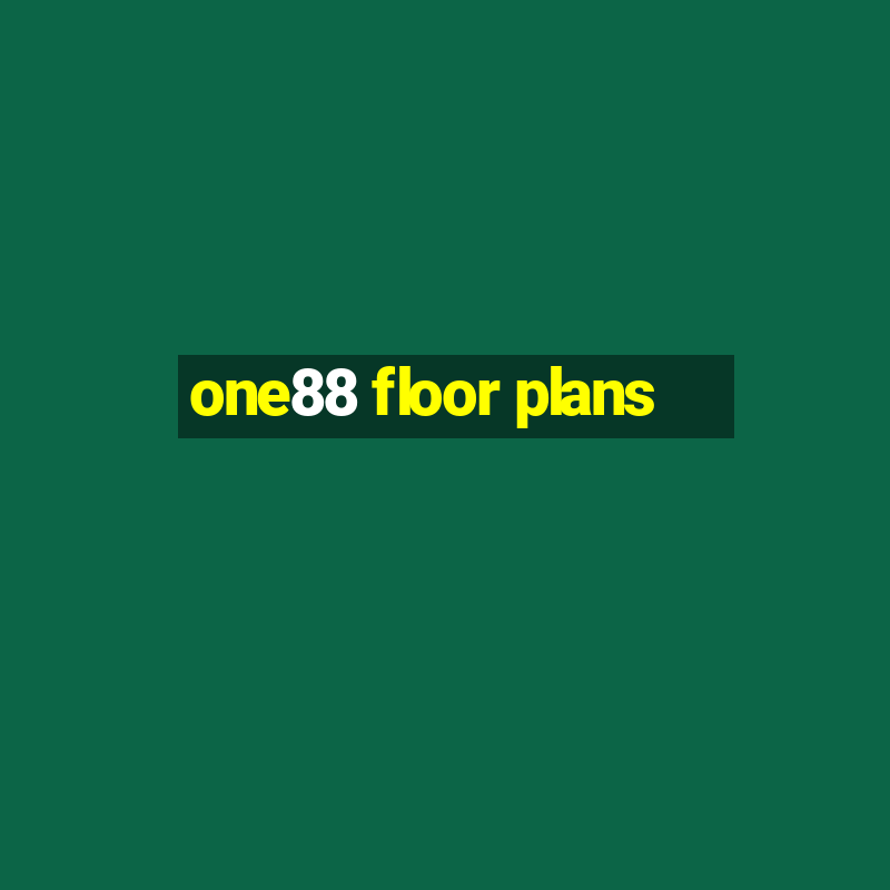 one88 floor plans