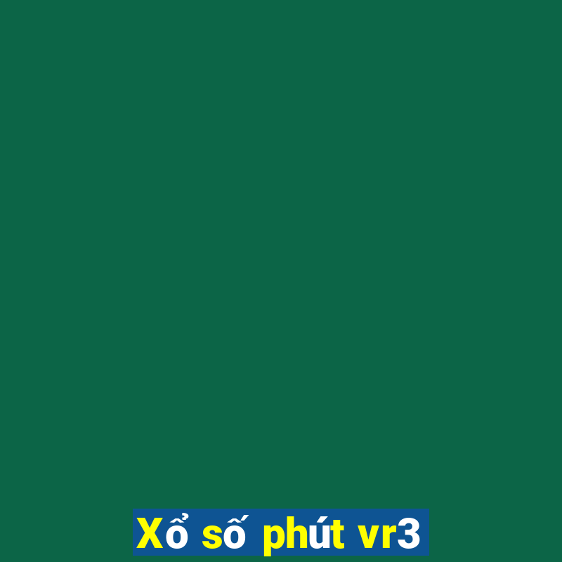 Xổ số phút vr3