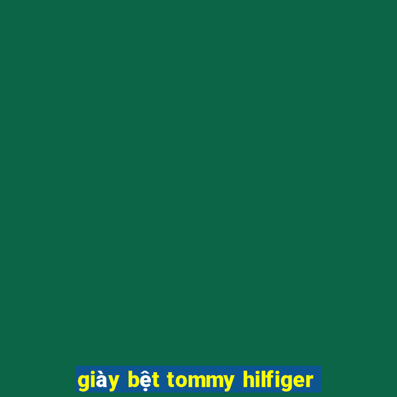 giày bệt tommy hilfiger