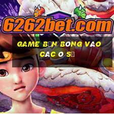 game bắn bóng vào các ô số