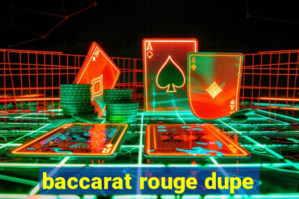 baccarat rouge dupe