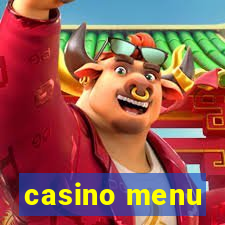 casino menu