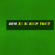 8816 Xổ số kiến thiết