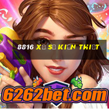 8816 Xổ số kiến thiết