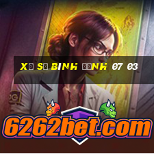 xổ số bình định 07 03