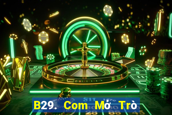 B29. Com Mở Trò Chơi Ô Tô