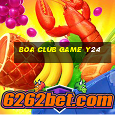 Boa Club Game Y24