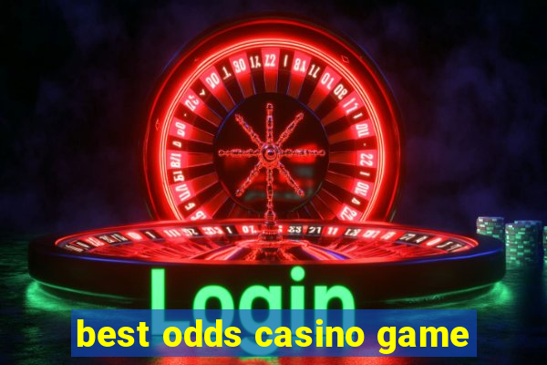 best odds casino game