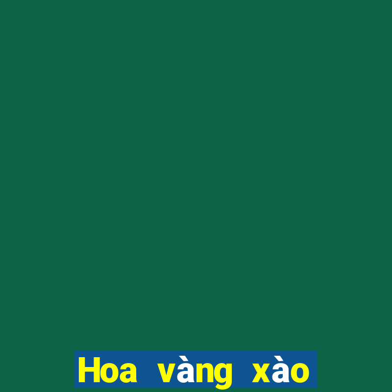 Hoa vàng xào củ cà