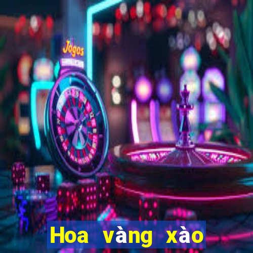 Hoa vàng xào củ cà