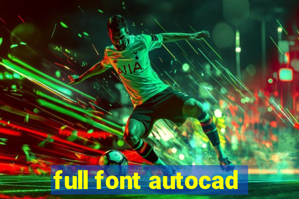 full font autocad