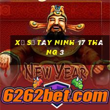 xổ số tây ninh 17 tháng 3