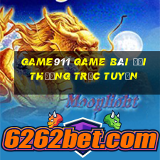 Game911 Game Bài Đổi Thưởng Trực Tuyến