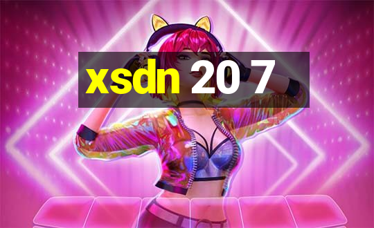 xsdn 20 7