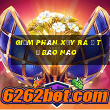 giảm phân xảy ra ở tế bào nào