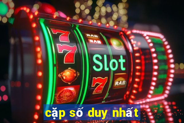 cặp số duy nhất