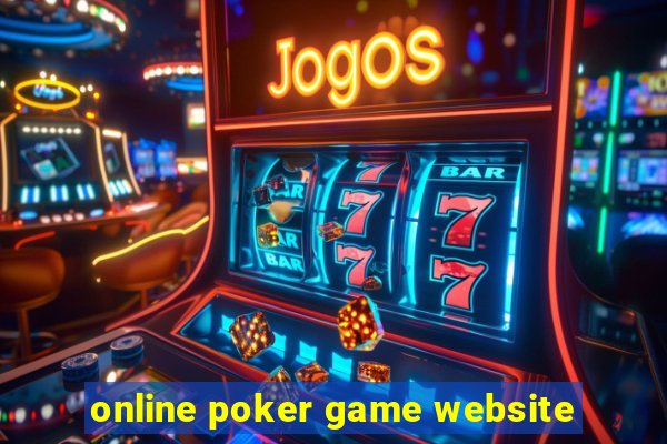 online poker game website