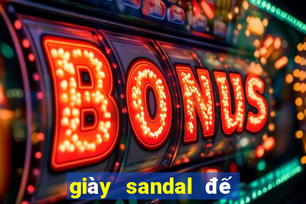 giày sandal đế bệt nữ